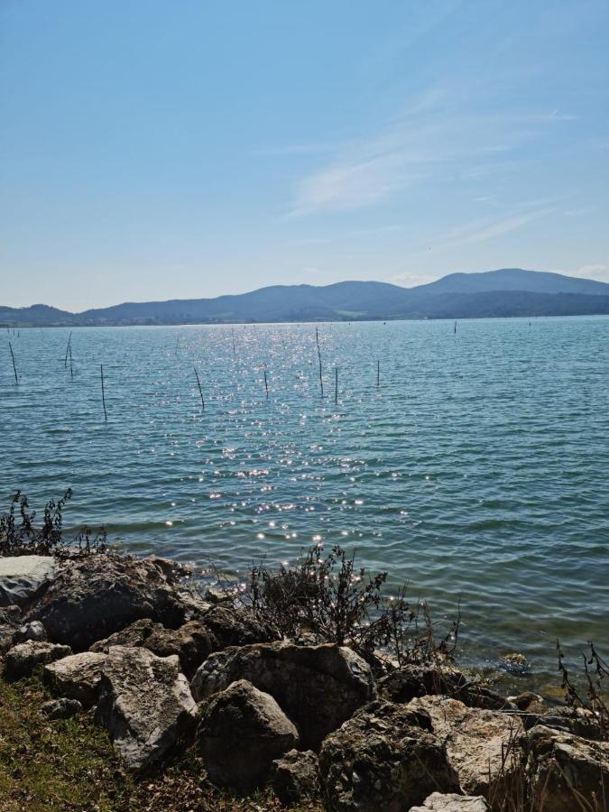 Appartamento Lago Trasimeno - Torricella Pg Екстериор снимка
